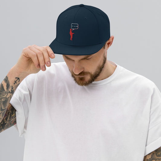 Logo Snapback Hat - Whos Your Dad Tee