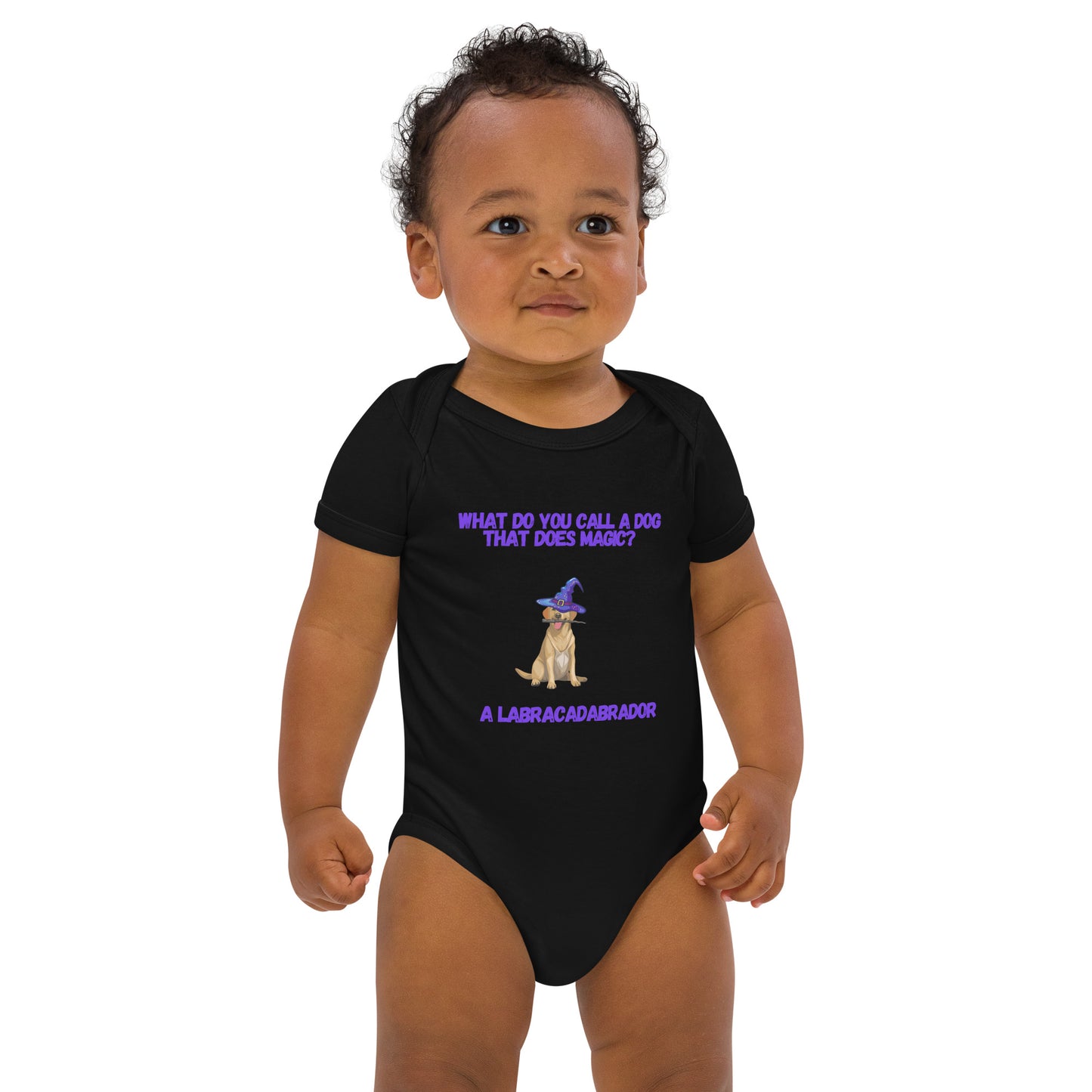 Organic cotton baby bodysuit - Whos Your Dad Tee