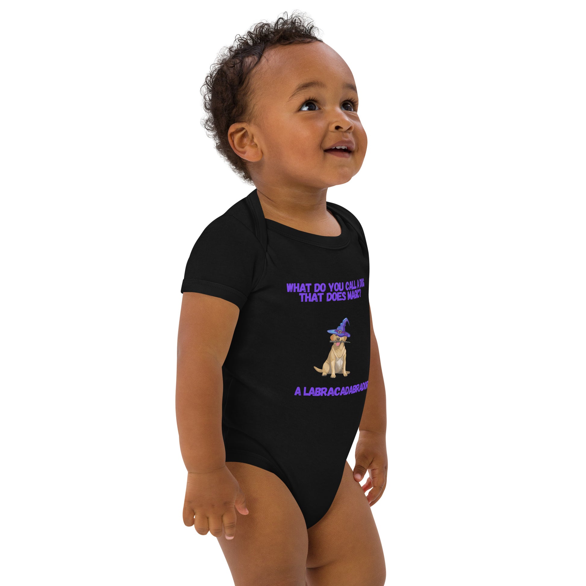 Organic cotton baby bodysuit - Whos Your Dad Tee