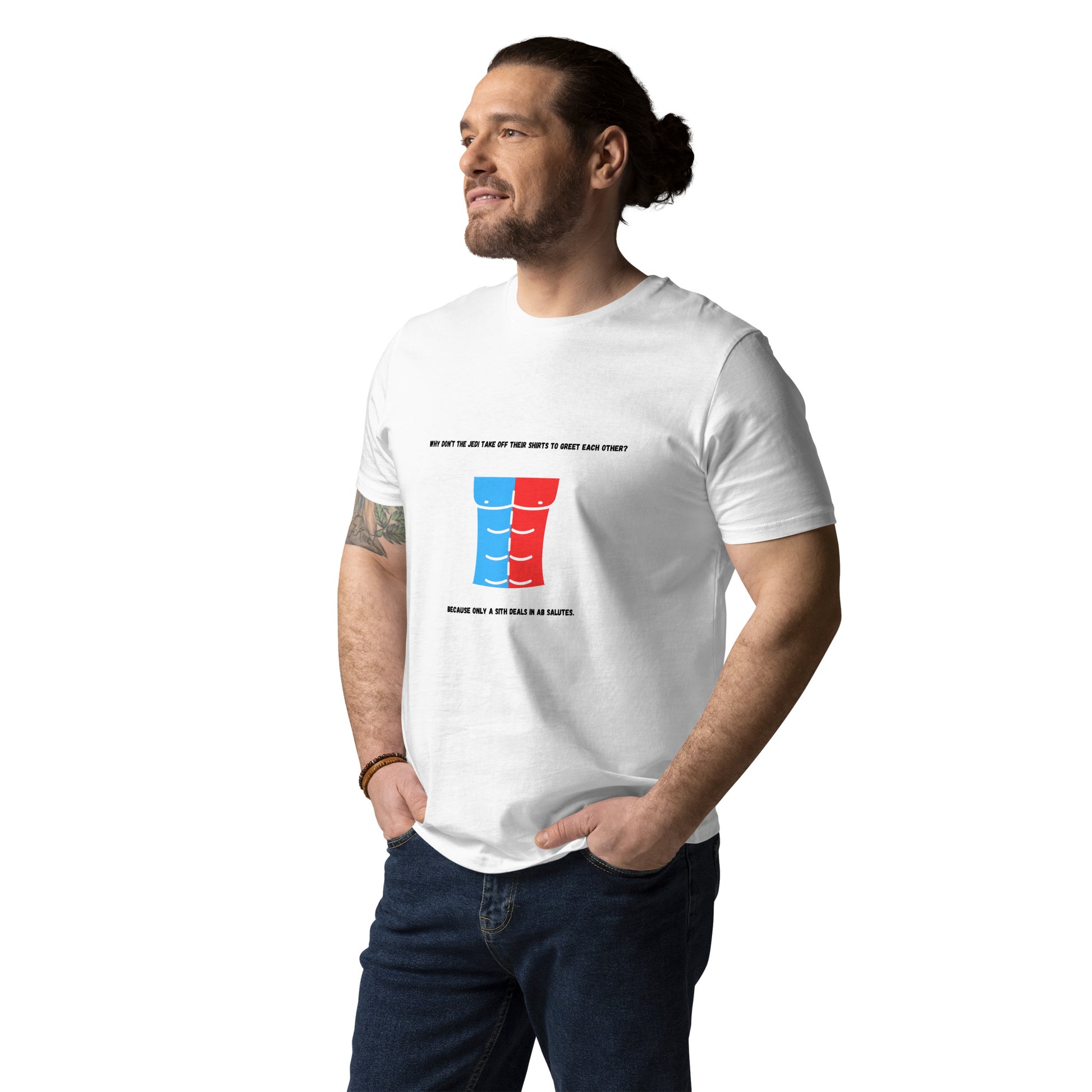 Ab Salute cotton t-shirt - Whos Your Dad Tee