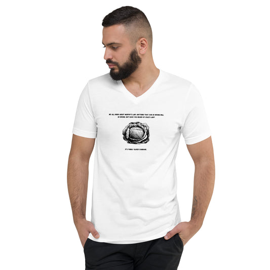 Men V-Neck Coles Law T-Shirt